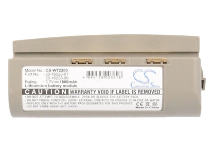 Replacement Battery for Chameleon  RF WT2200 – Barcode Scanner – 1800mAh / 3.6V