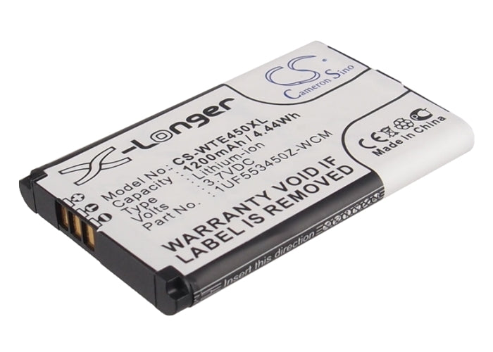 Replacement Battery for Wacom | Bamboo Intuos5 Touch – Tablet – 1200mAh / 3.7V - image 1