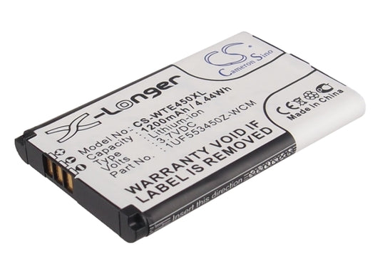 Replacement Battery for Wacom | Bamboo Intuos5 Touch – Tablet – 1200mAh / 3.7V - image 1