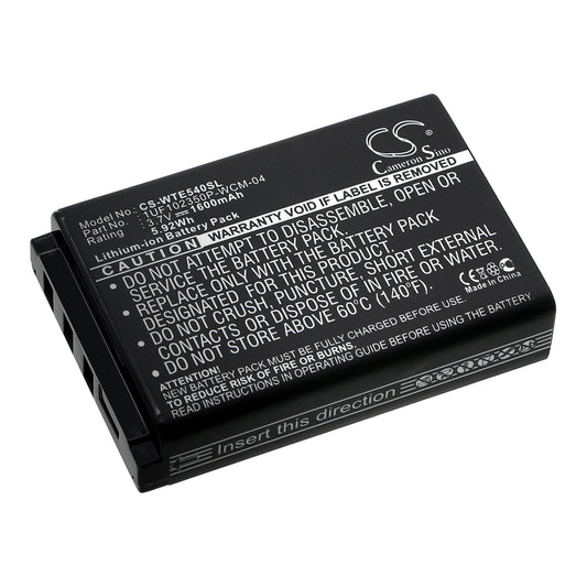 Replacement Battery for Wacom Intuos4 wireless – Tablet – 1600mAh / 3.7V - image 1