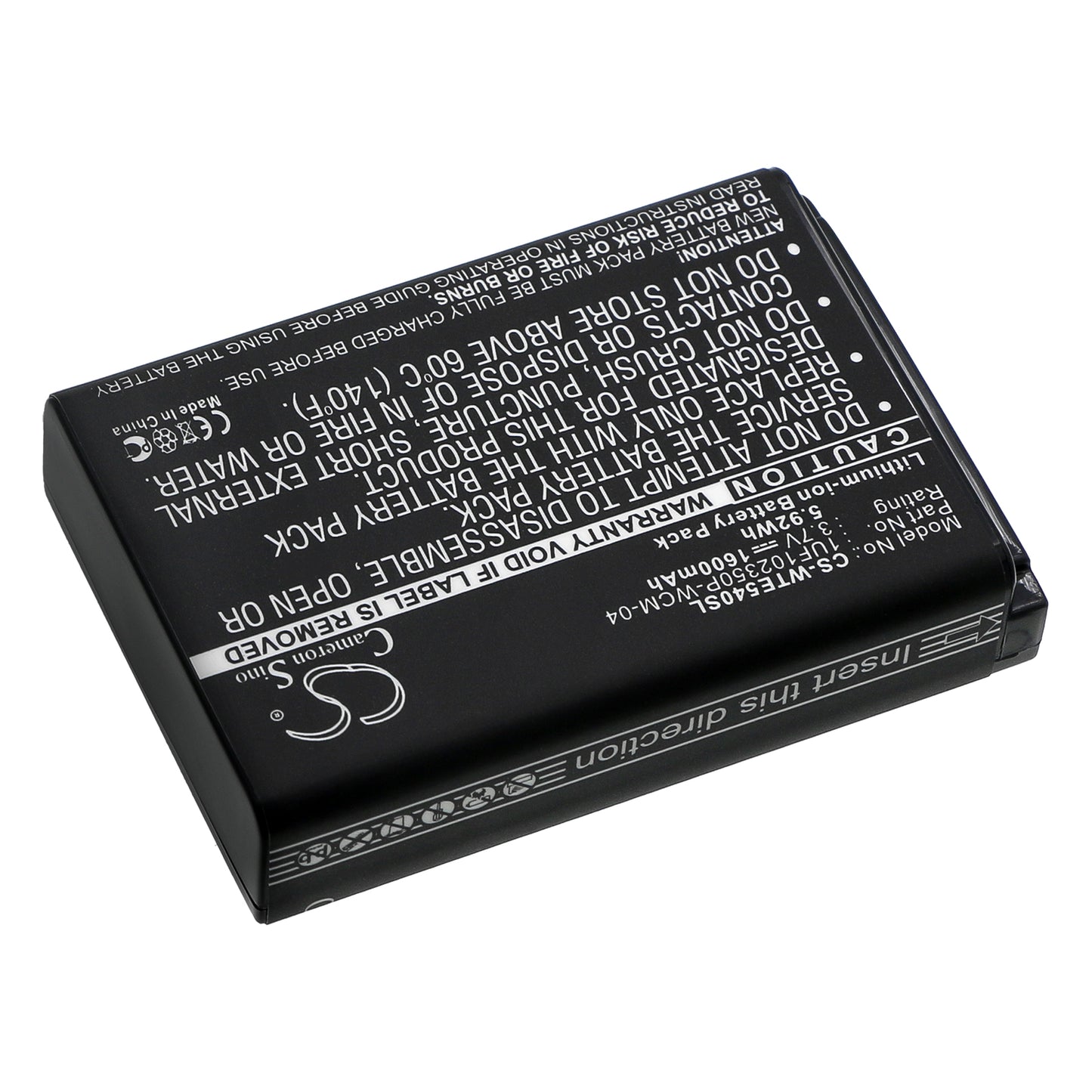Replacement Battery for Wacom Intuos4 wireless – Tablet – 1600mAh / 3.7V - image 2