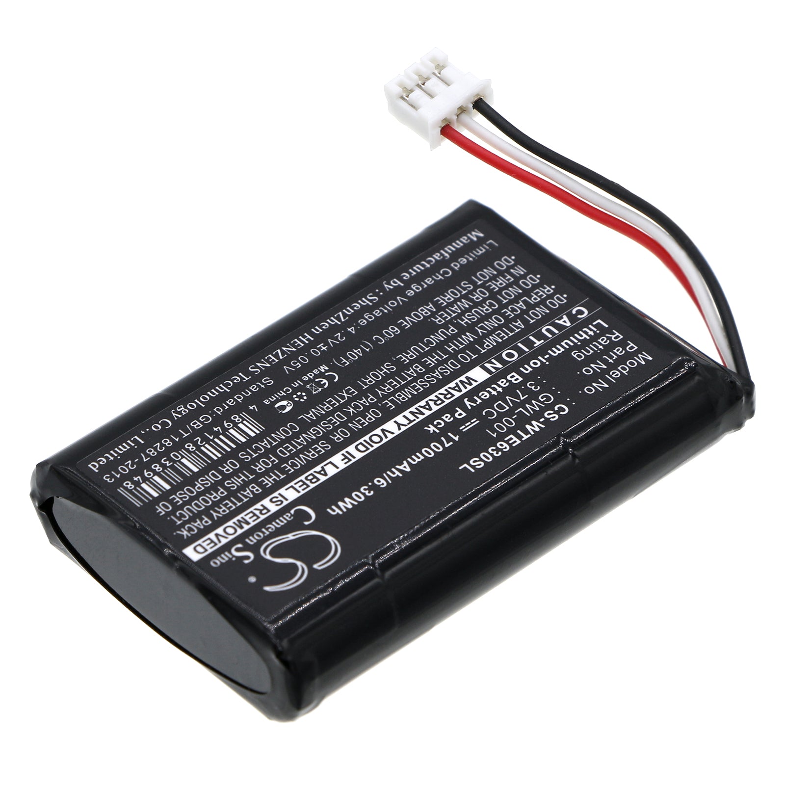 Replacement Battery for Wacom CTE630BT Graphire Wireless Pen Tablet – Tablet – 1700mAh / 3.7V - image 2