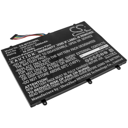 Replacement Battery for Wacom Cintiq Companion 2 – Tablet – 8000mAh / 7.4V - image 1