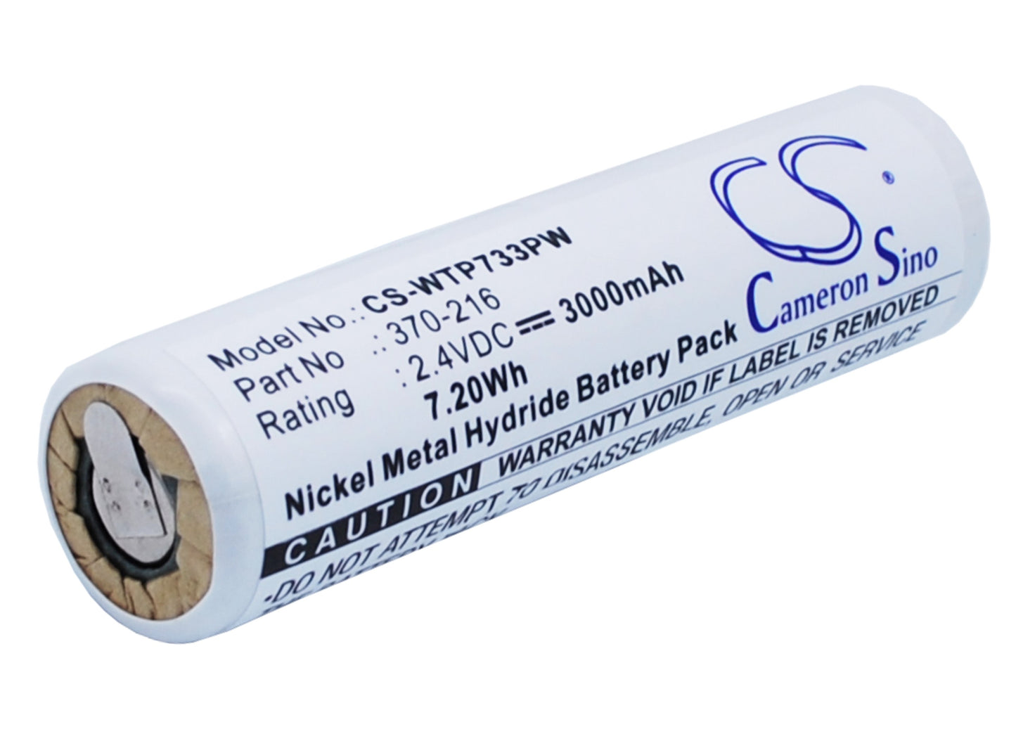 Replacement Battery for Wahl ISO-TIP 7733 – Soldering Tools – 3000mAh / 2.4V - image 2