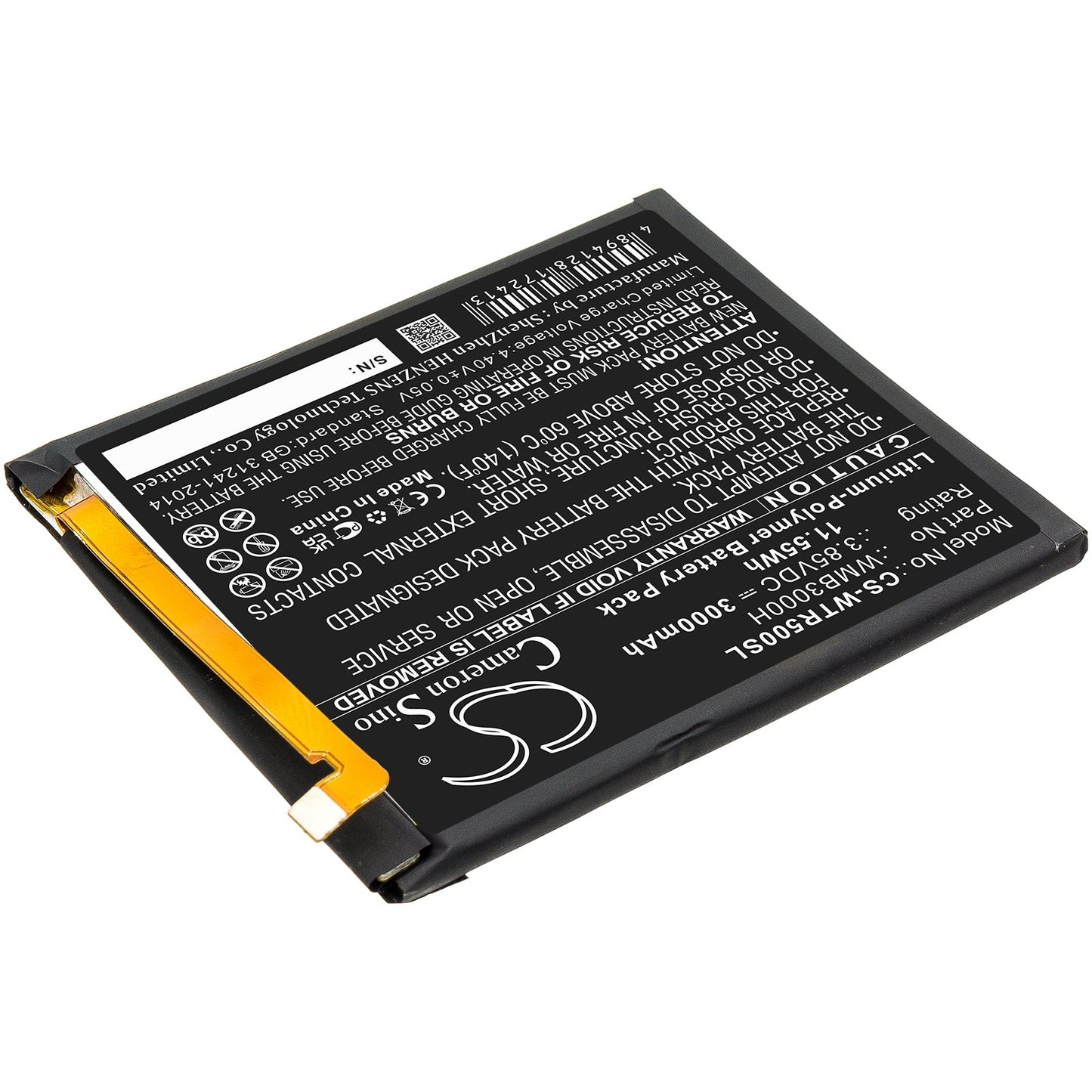 Replacement Battery for WALTON  Primo R5 – Mobile, SmartPhone – 3000mAh / 11.55Wh / 3.85V