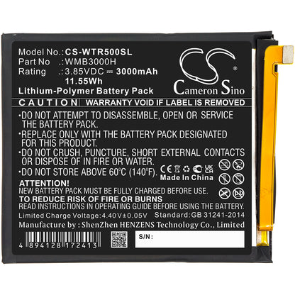 Replacement Battery for WALTON Primo R5 – Mobile, SmartPhone – 3000mAh / 3.85V