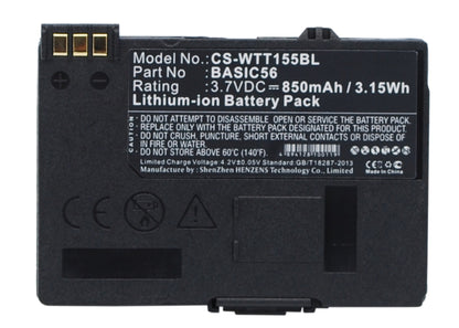 Replacement Battery for Way Systems MTT 1510 – Payment Terminal – 850mAh / 3.7V