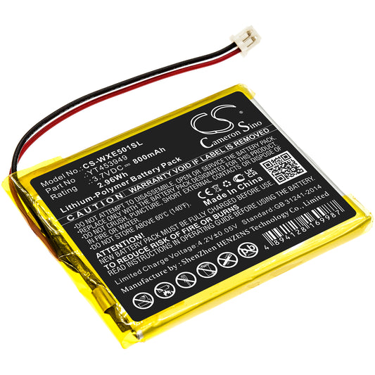 Replacement Battery for Wexler E5001 – E-book, E-reader – 800mAh / 3.7V