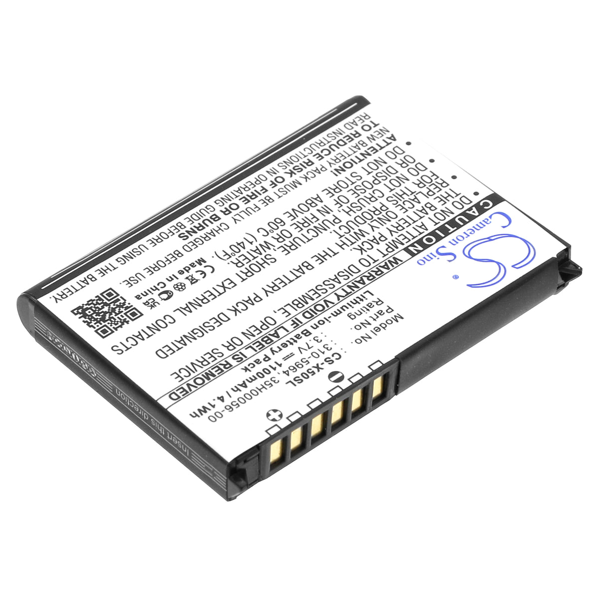 Replacement Battery for Dell Axim X50 – PDA, Pocket PC – 1100mAh / 3.7V
