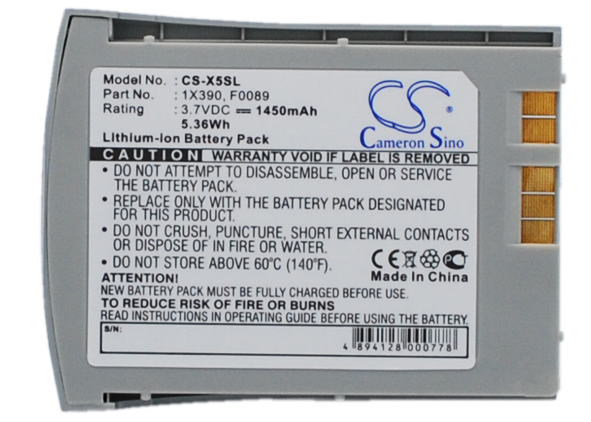 Replacement Battery for Dell Axim X5 – PDA, Pocket PC – 1450mAh / 3.7V