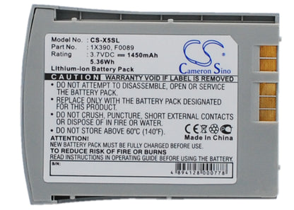 Replacement Battery for Dell Axim X5 – PDA, Pocket PC – 1450mAh / 3.7V