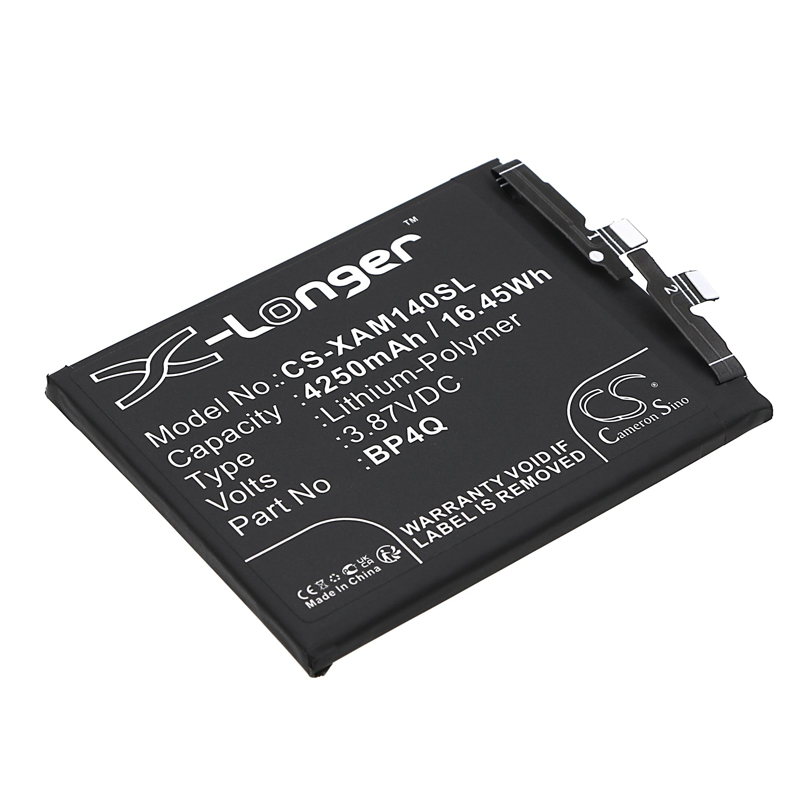 Replacement Battery for Xiaomi 14 – Mobile, SmartPhone – 4250mAh / 3.87V - image 1