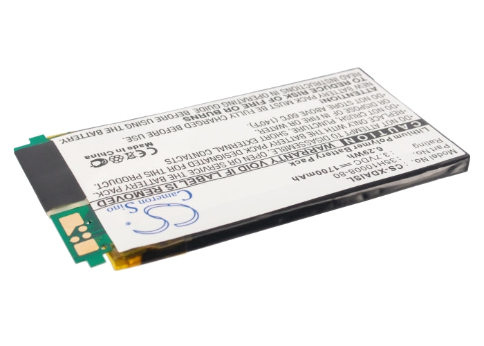 Replacement Battery for HTC  9500 – Mobile, SmartPhone – 1700mAh / 6.29Wh / 3.7V