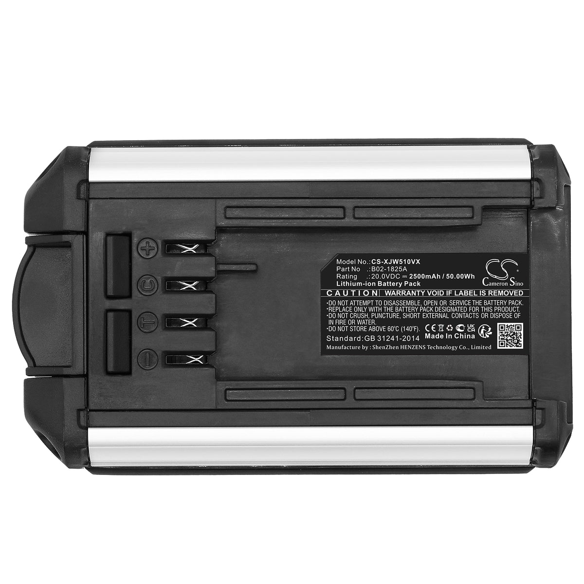 Replacement Battery for Cecotec | Jimmy HydroBoost 10000 Liberty – Vacuum – 2500mAh / 20V