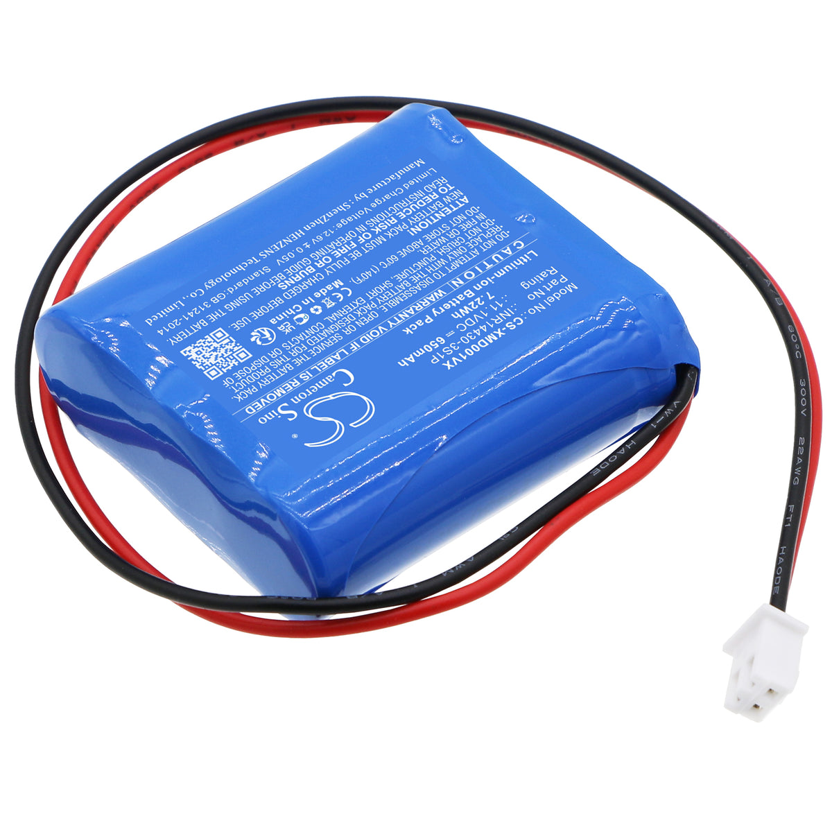 Replacement Battery for Xiaomi Mijia WXCDJ01SWDK – Vacuum – 650mAh / 11.1V