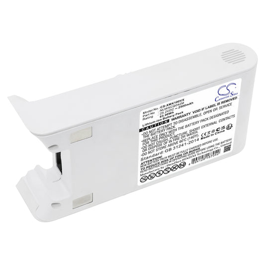 Replacement Battery for Xiaomi Mijia 1c – Vacuum – 2500mAh / 25.2V