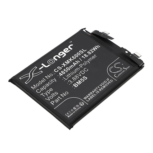 Replacement Battery for Xiaomi K60 Ultra – Mobile, SmartPhone – 4850mAh / 3.88V - image 1