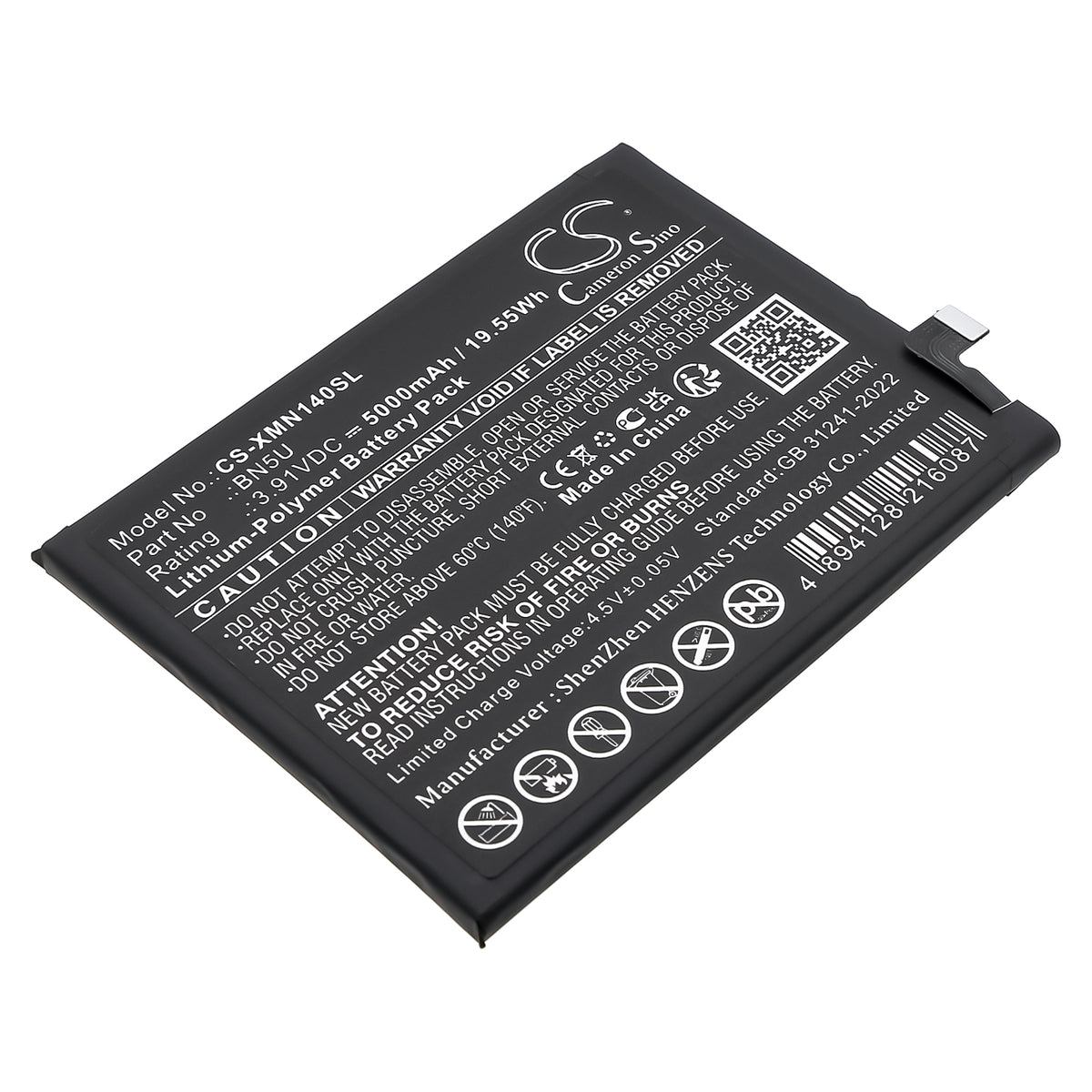 Replacement Battery for Xiaomi | Poco | Redmi 24094RAD4C – Mobile, SmartPhone – 5000mAh / 3.91V