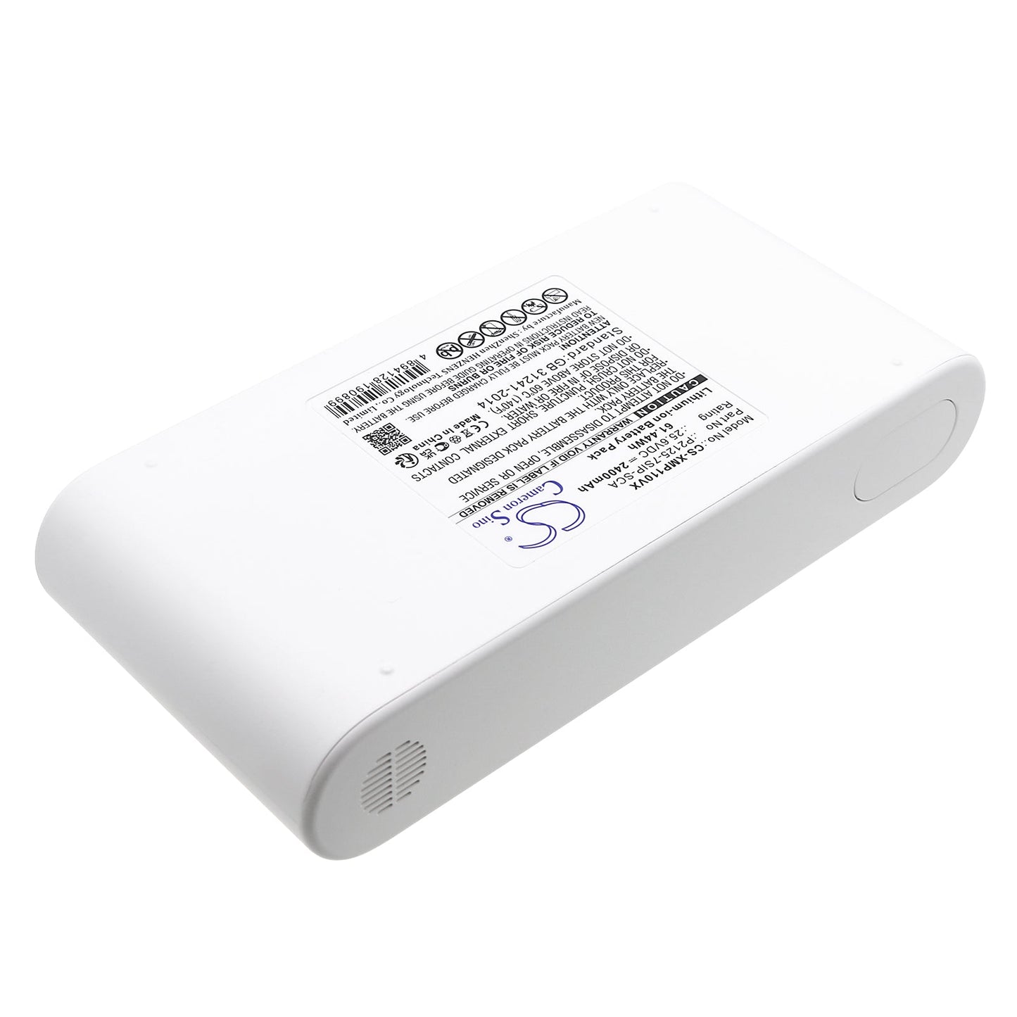 Replacement Battery for Dreame  P10 – Vacuum – 2400mAh / 61.44Wh / 25.6V