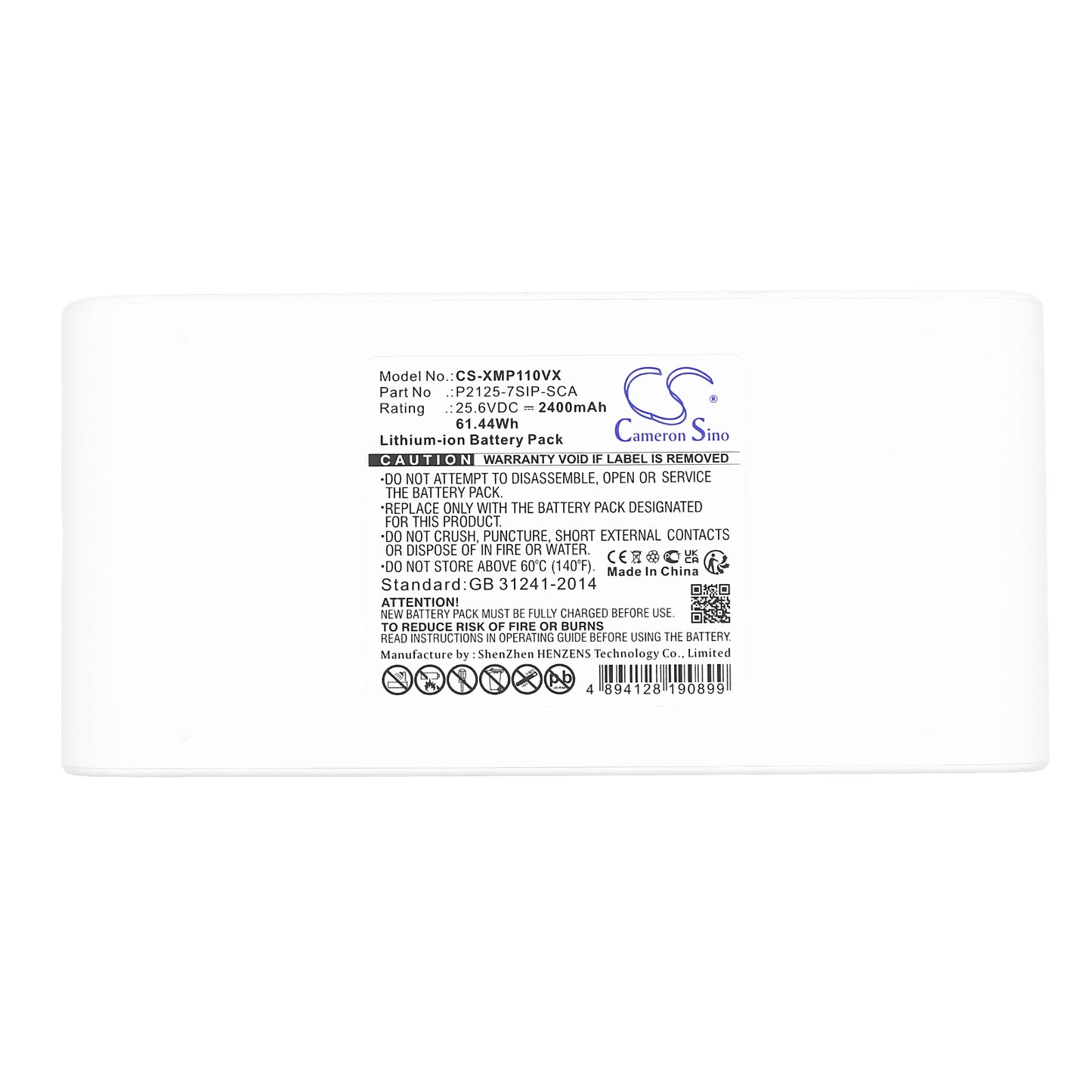 Replacement Battery for Dreame P10, P10 Pro – 2400mAh / 61.44Wh
