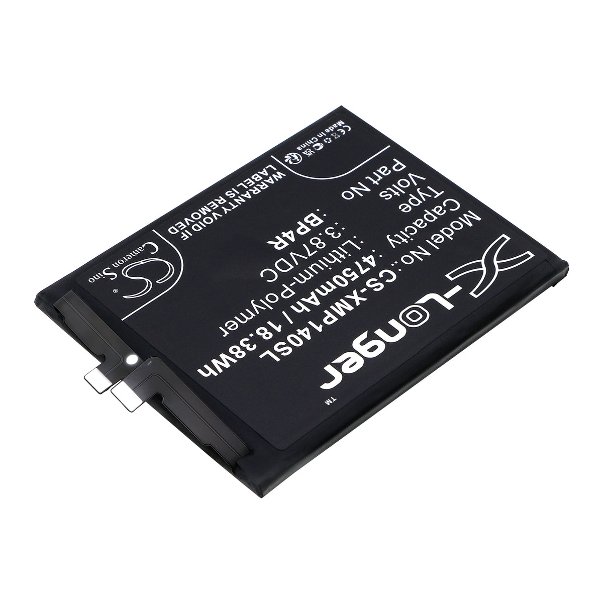 Replacement Battery for Xiaomi 14 Pro – Mobile, SmartPhone – 4750mAh / 3.87V