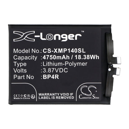 Replacement Battery for Xiaomi 14 Pro – Mobile, SmartPhone – 4750mAh / 3.87V