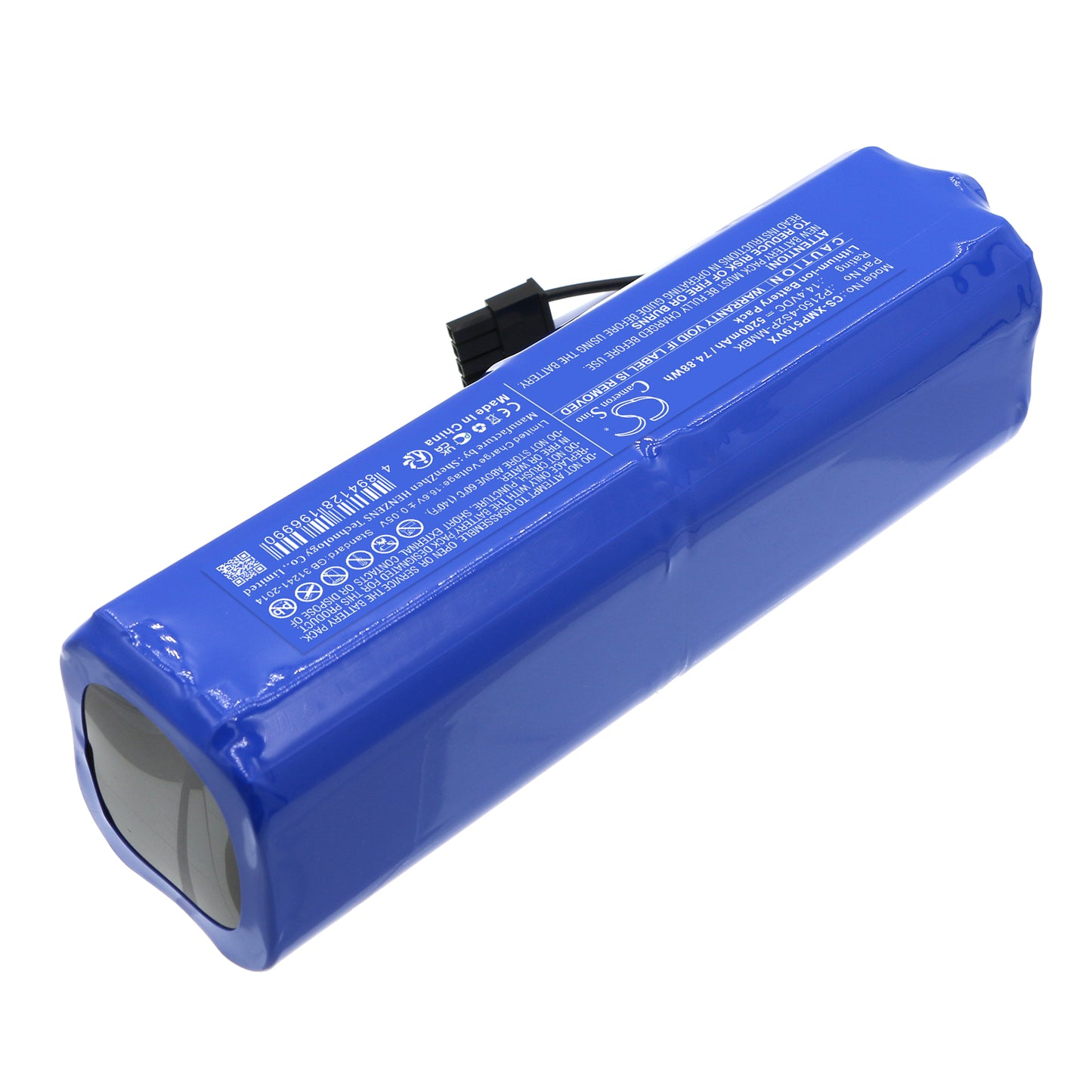 Replacement Battery for Xiaomi 34264, BHR5195EU, Mi Robot Vacuum-Mop 2 Ultra – 5200mAh / 74.88Wh