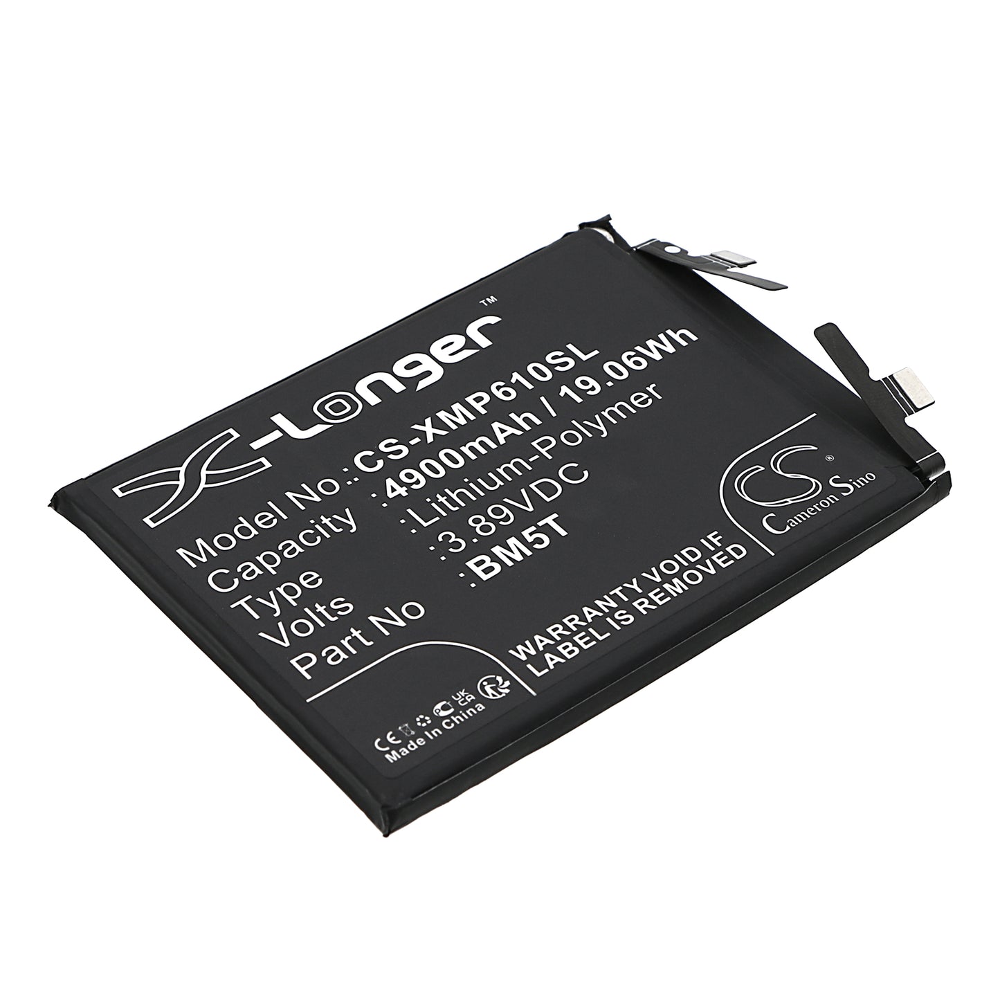 Replacement Battery for Poco | Xiaomi X6 Pro – Mobile, SmartPhone – 4900mAh / 3.89V - image 1