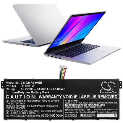 Replacement Battery for Xiaomi  Redmi Book 14 – Notebook, Laptop – 3150mAh / 47.88Wh / 15.2V