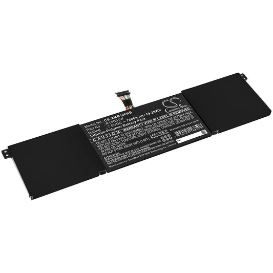Replacement Battery for Xiaomi Pro 15.6 (A58511DD/CN) – Notebook, Laptop – 7800mAh / 7.6V