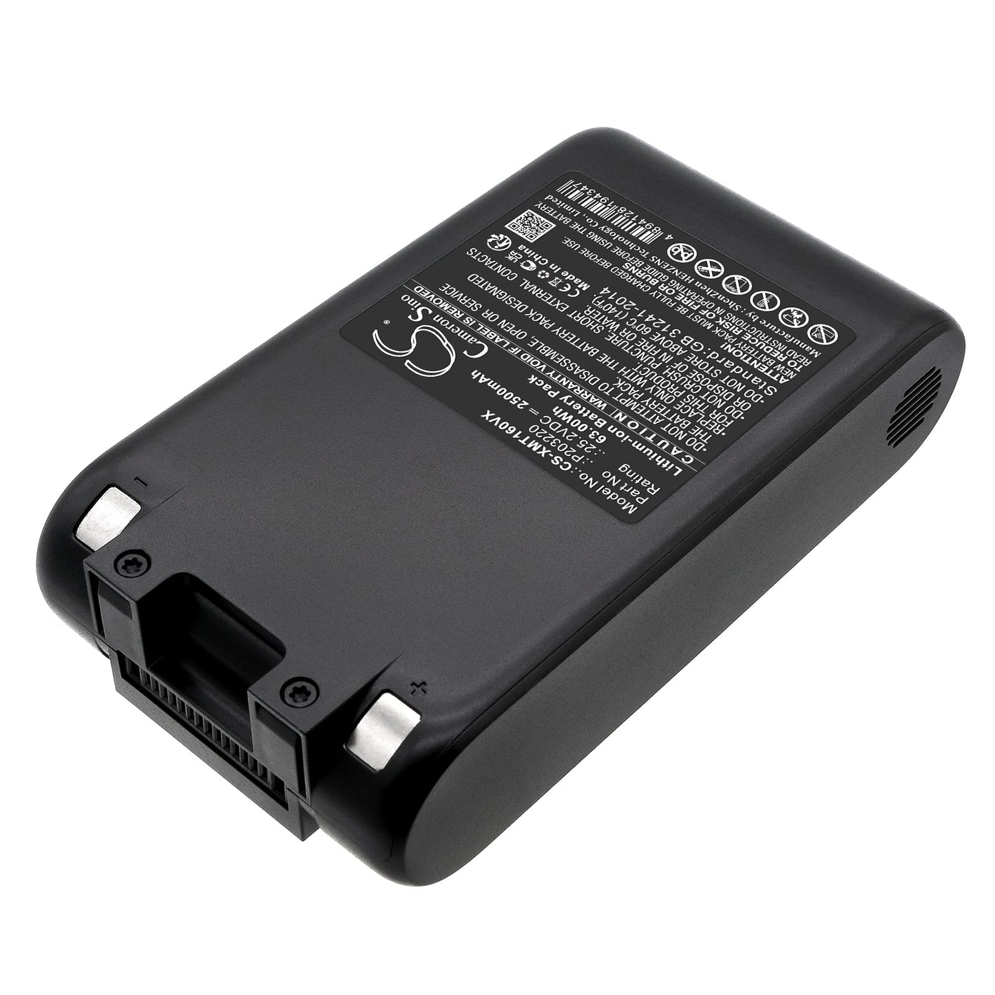 Replacement Battery for Dreame  V12S – Vacuum – 2500mAh / 63.00Wh / 25.2V