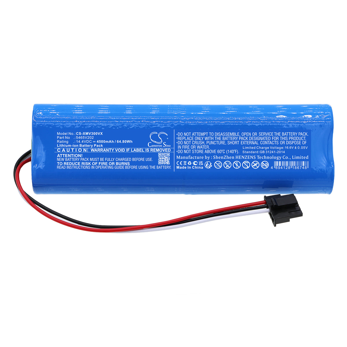 Replacement Battery for Viomi | Xiaomi V3 – Vacuum – 4500mAh / 14.4V