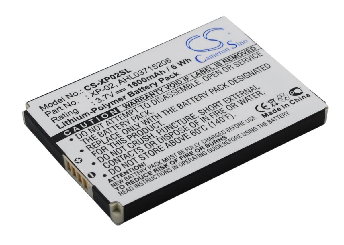 Replacement Battery for O2 | Orsio XDA Atom – PDA, Pocket PC – 1600mAh / 3.7V