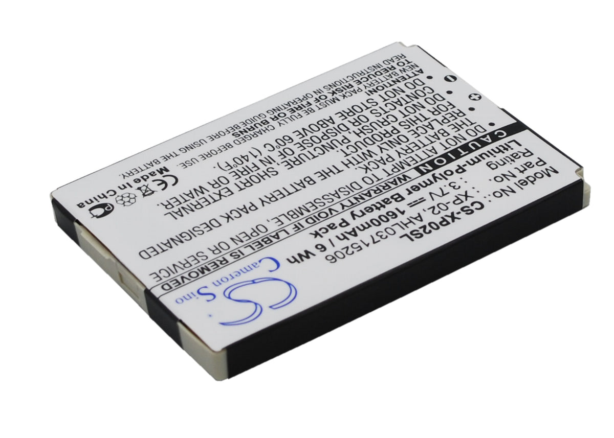 Replacement Battery for O2 | Orsio XDA Atom – PDA, Pocket PC – 1600mAh / 3.7V