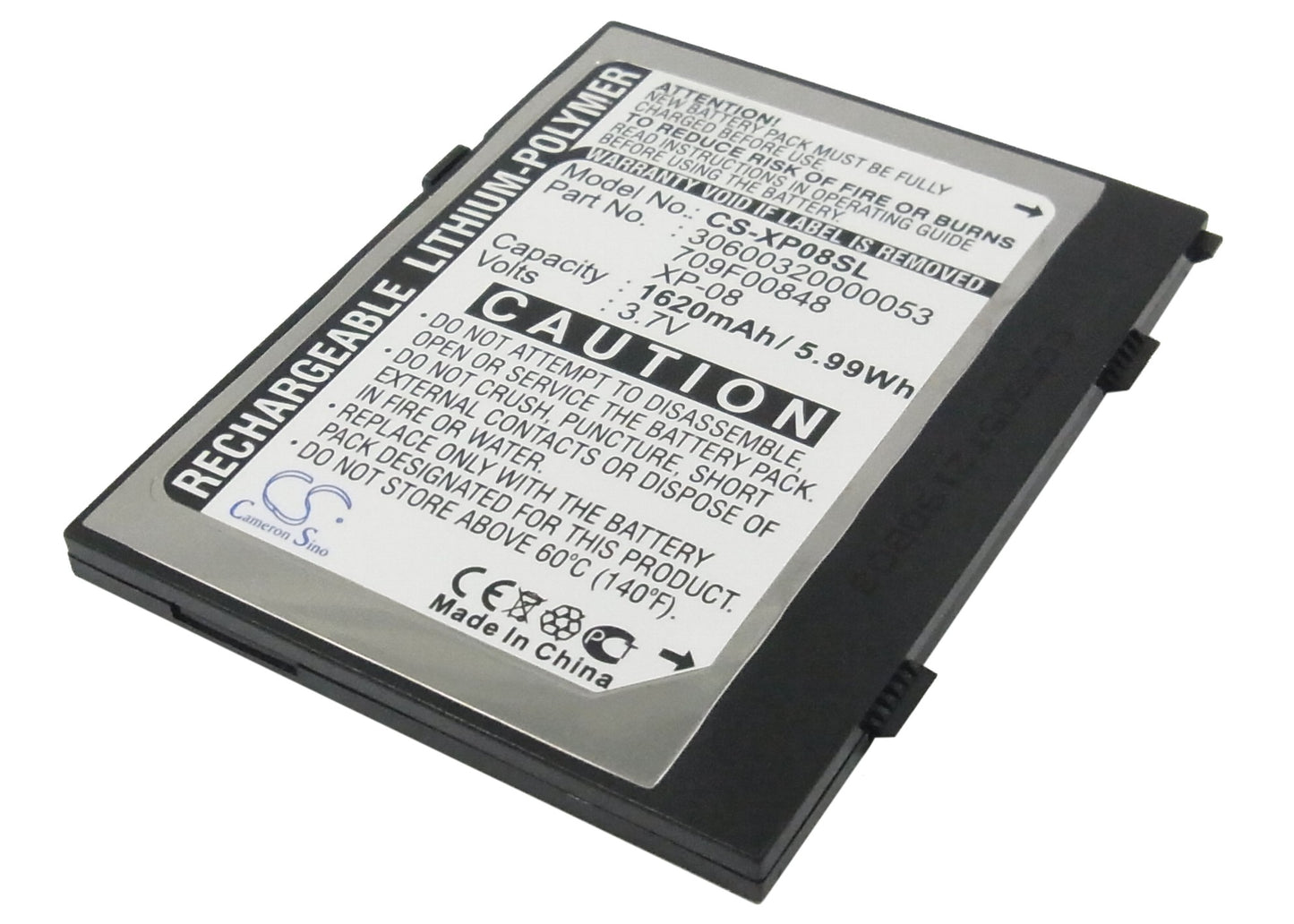 Replacement Battery for O2 XDA Flame – Mobile, SmartPhone – 1620mAh / 3.7V - image 1