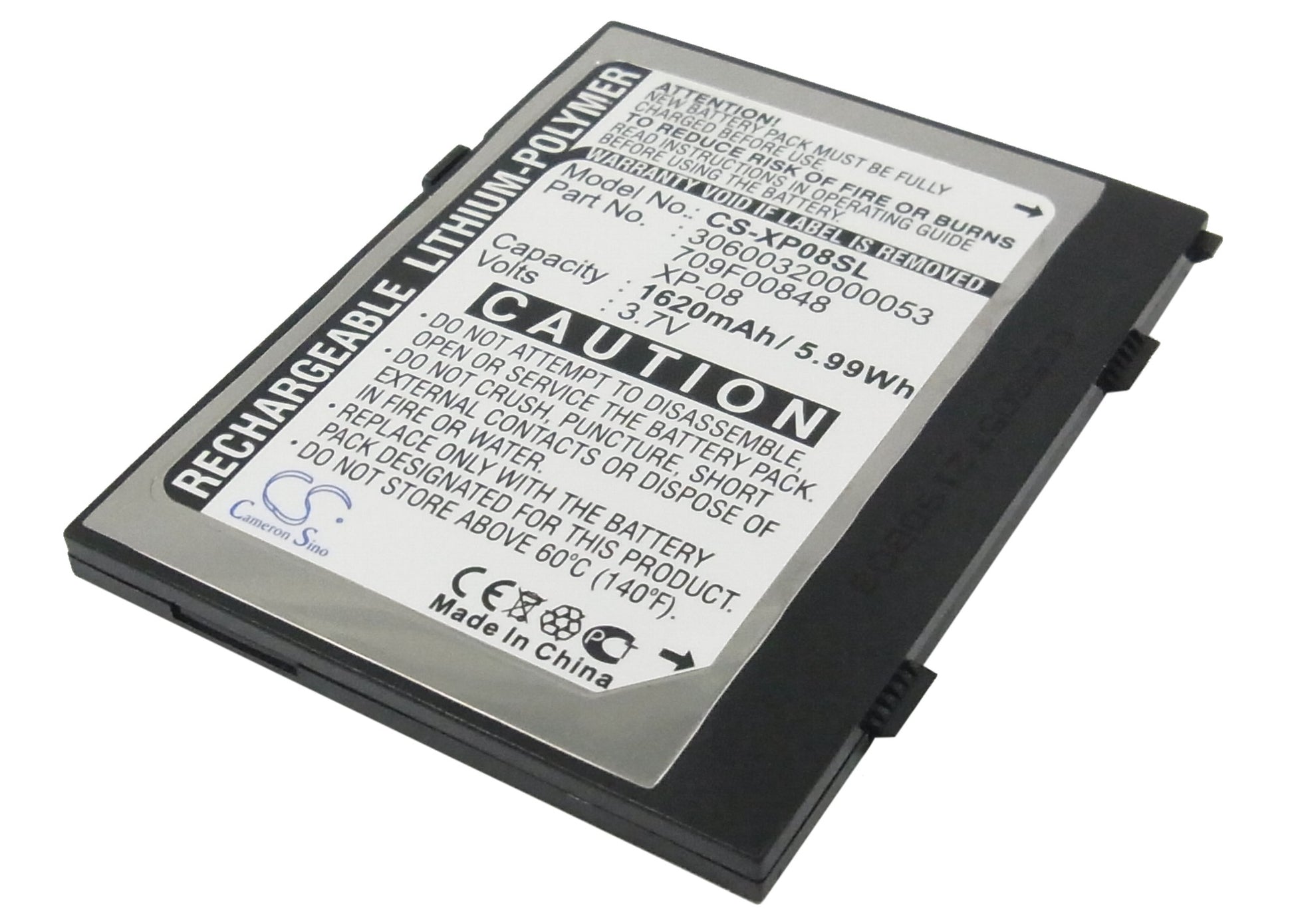 Replacement Battery for O2 XDA Flame – Mobile, SmartPhone – 1620mAh / 3.7V - image 1