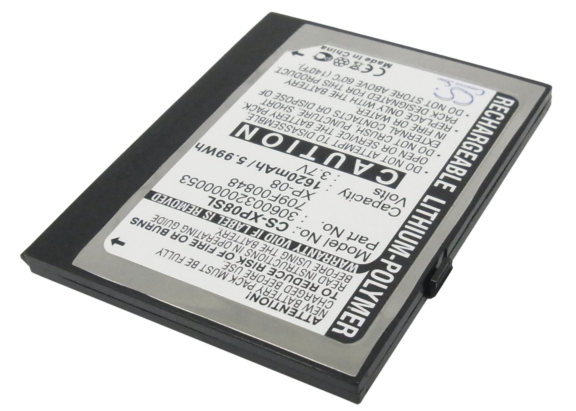 Replacement Battery for O2 XDA Flame – Mobile, SmartPhone – 1620mAh / 3.7V - image 2