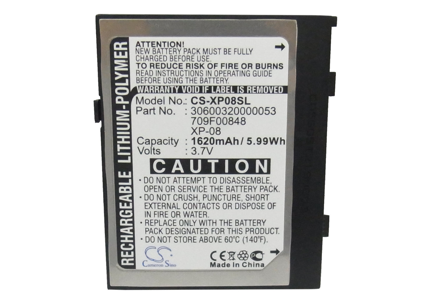 Replacement Battery for O2 XDA Flame – Mobile, SmartPhone – 1620mAh / 3.7V - image 5