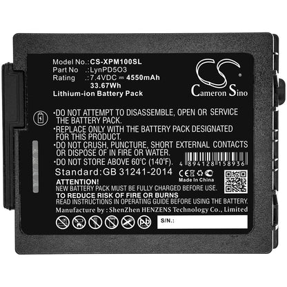 Replacement Battery for Zebra | Xplore Xplore XLBM1 – Tablet – 4550mAh / 7.4V - image 3