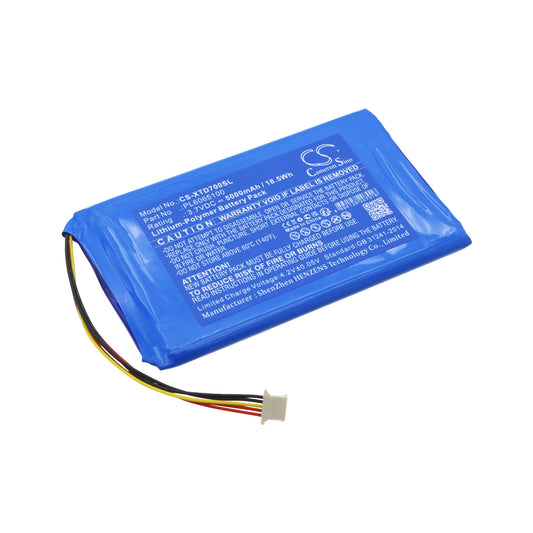 Replacement Battery for XTOOL AutoPropad Basic Key Programmer – Diagnostic Scanner – 5000mAh / 3.7V