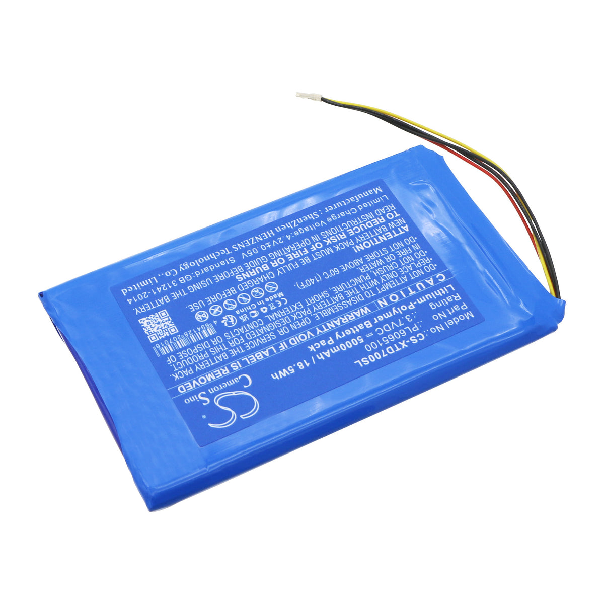Replacement Battery for XTOOL AutoPropad Basic Key Programmer – Diagnostic Scanner – 5000mAh / 3.7V