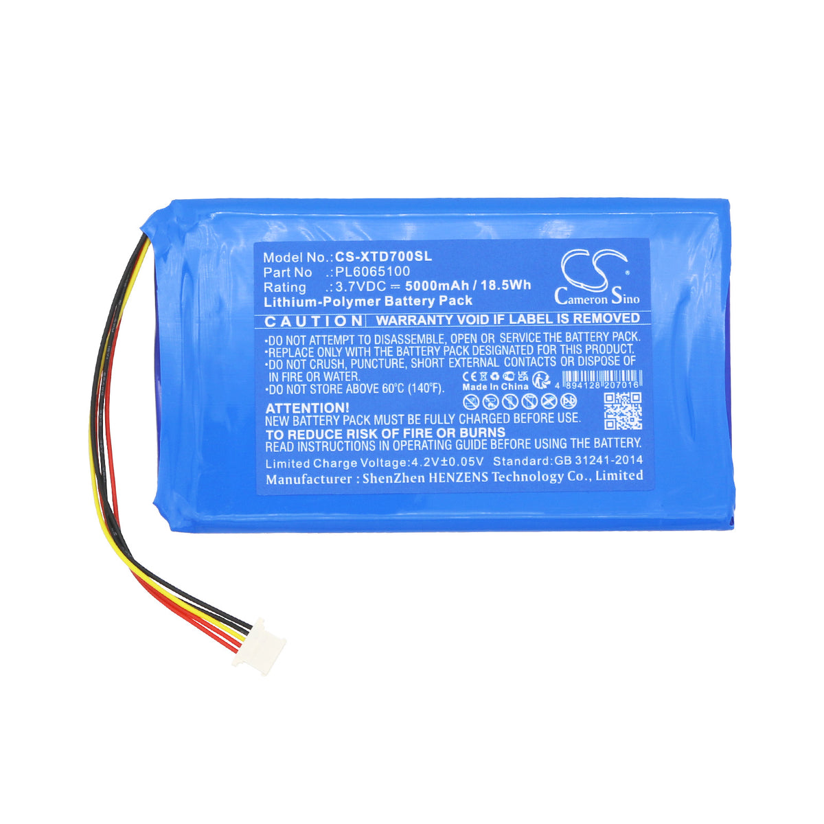 Replacement Battery for XTOOL AutoPropad Basic Key Programmer – Diagnostic Scanner – 5000mAh / 3.7V