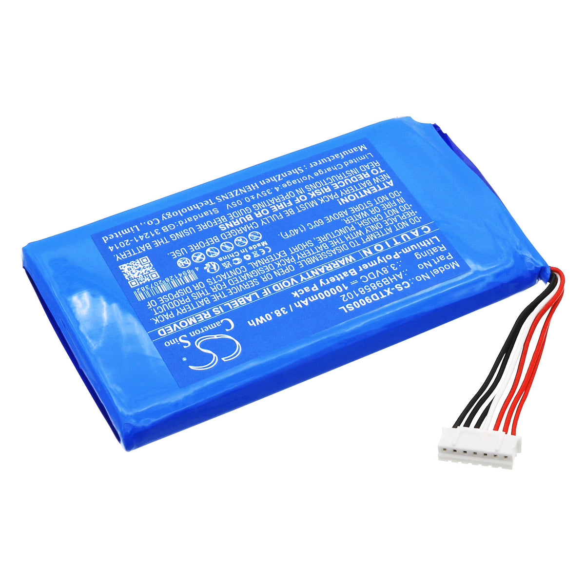 Replacement Battery for XTOOL H6 Pro – Diagnostic Scanner – 10000mAh / 3.8V