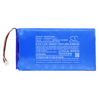 Replacement Battery for XTOOL AutoProPAD FULL Version Auto Key Programmer – Diagnostic Scanner – 4000mAh / 7.4V
