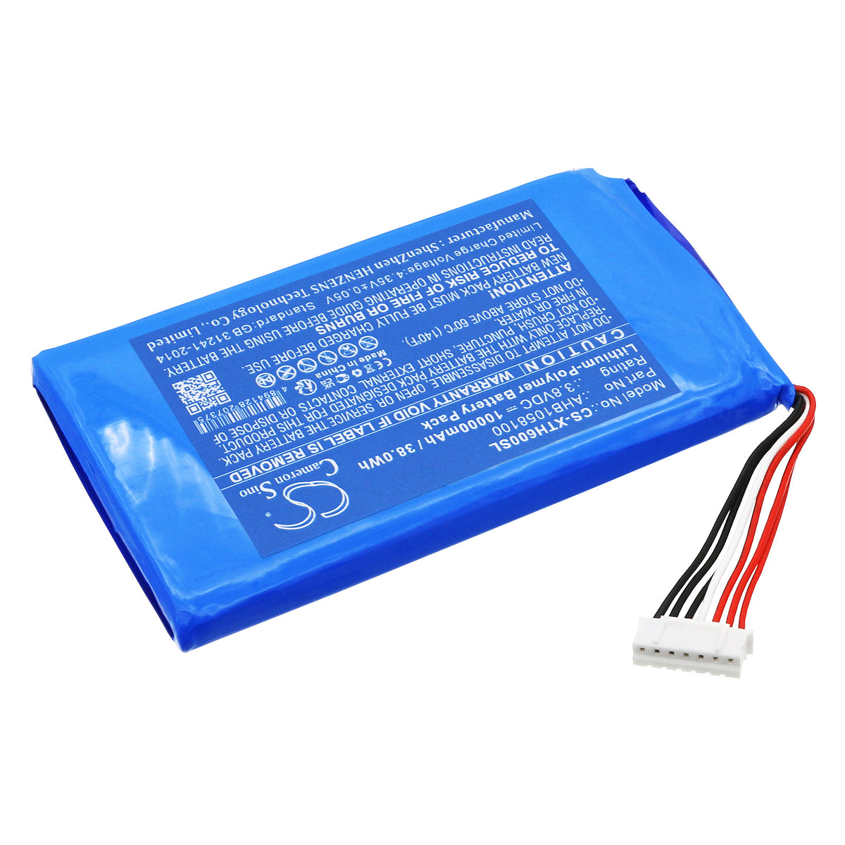 Replacement Battery for XTOOL H6 Elite – Diagnostic Scanner – 10000mAh / 3.8V