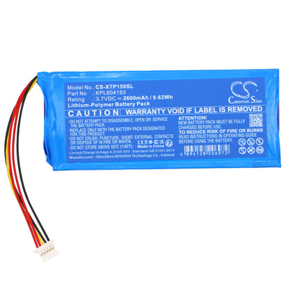 Replacement Battery for XTOOL  A30 PRO Diagnostic Scan Too – Diagnostic Scanner – 2600mAh / 9.62Wh / 3.7V