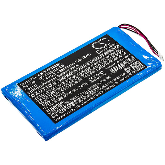 Replacement Battery for XTOOL EZ300 Pro – Diagnostic Scanner – 3800mAh / 7.4V
