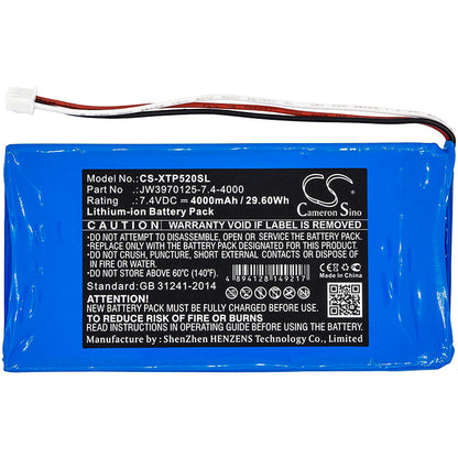 Replacement Battery for XTOOL P52 – Diagnostic Scanner – 4000mAh / 7.4V