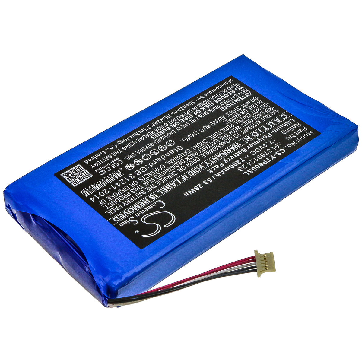 Replacement Battery for XTOOL | Langren PS80 – Diagnostic Scanner – 7200mAh / 7.4V