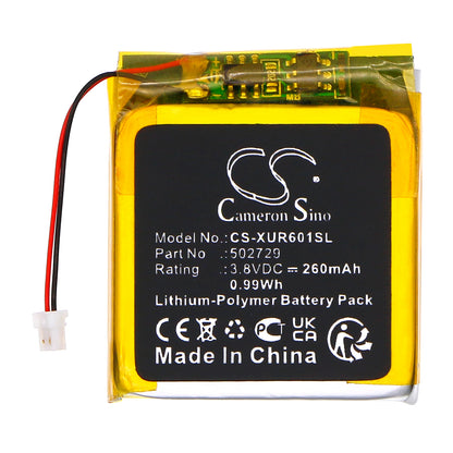 Replacement Battery for Xvive U6 Wireless Microphone Transmitter – Transmitters & Receiver – 260mAh / 3.8V